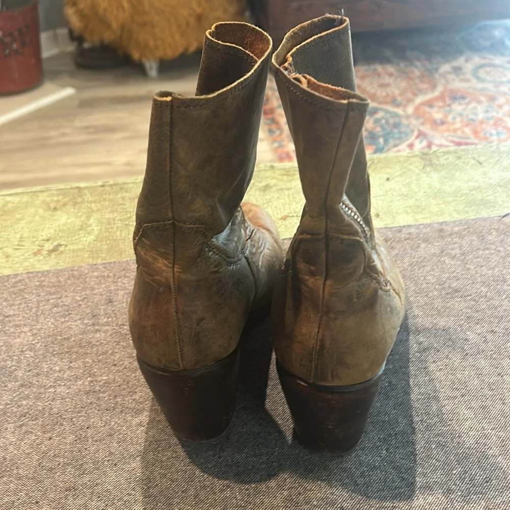 Corral Women’s Rosalie Indie Spirit Brown Western Ankle Boots Size 9 Festival - Picture 3 of 7